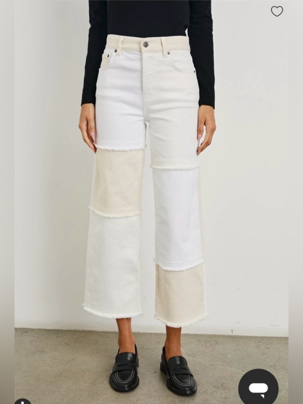 Rails-Getty Crop Wide Leg-Color-block-Patchwork-White-Cream-Denim-Bohemian-25